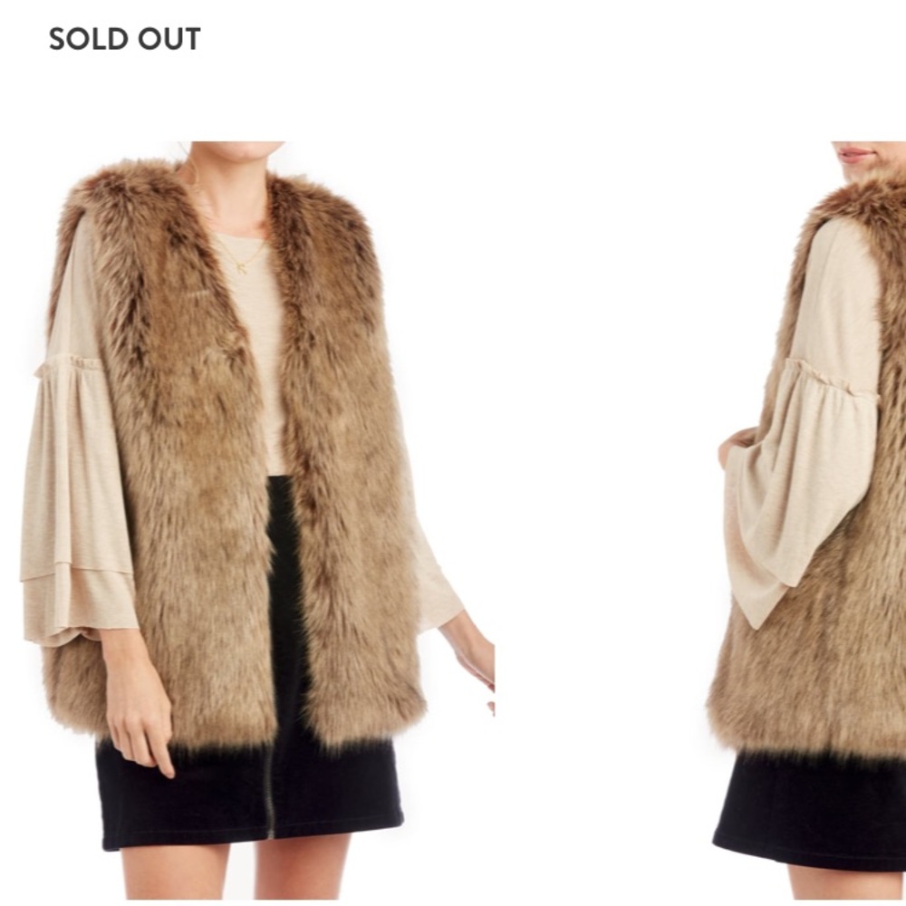 Sole Society Fur Vest